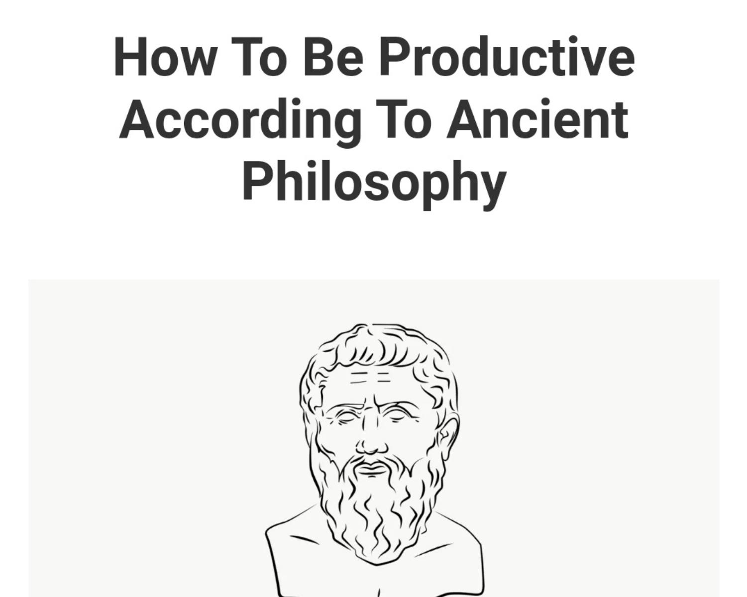 Be more productive instead of burden on you