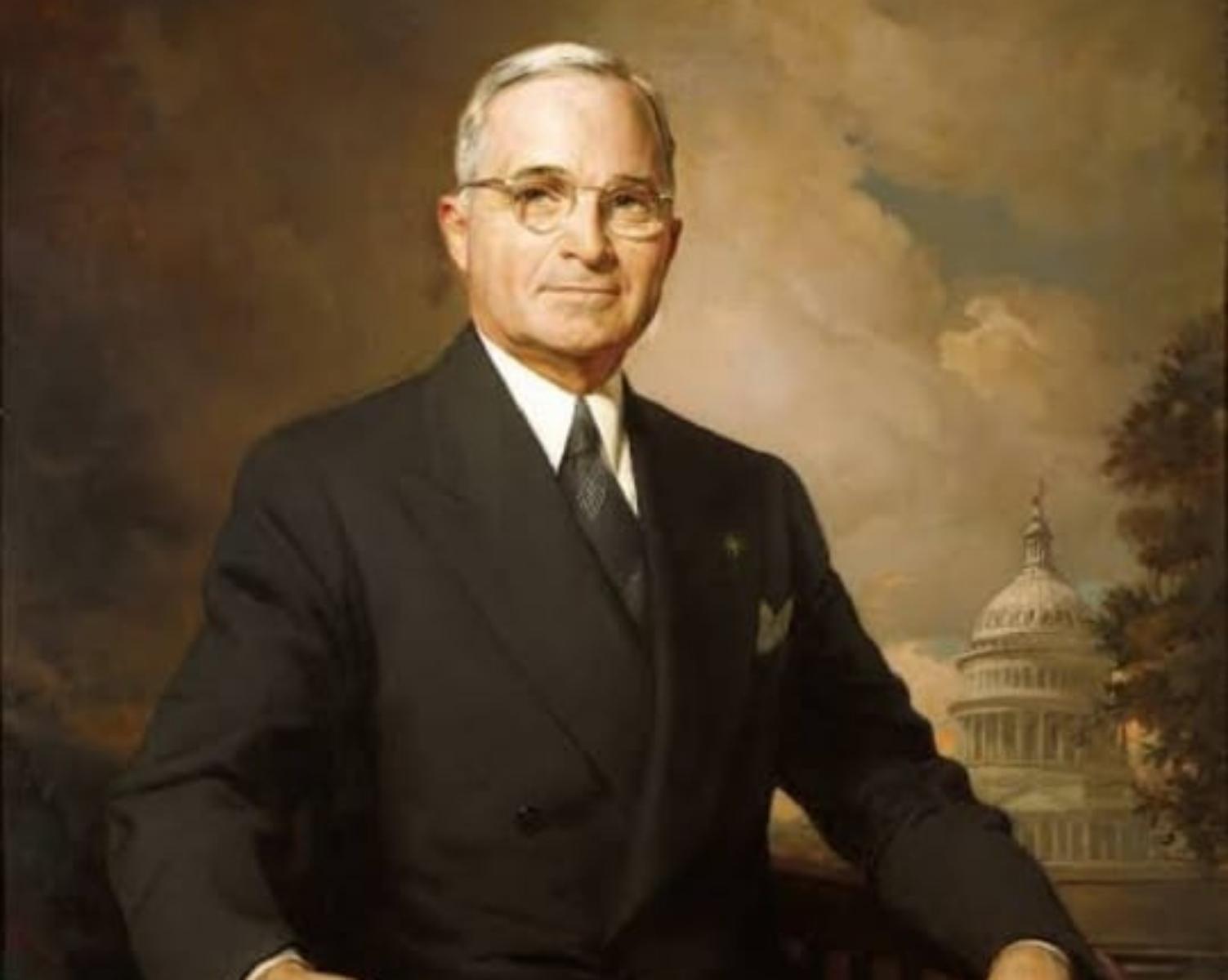 HARRY S TRUMAN.