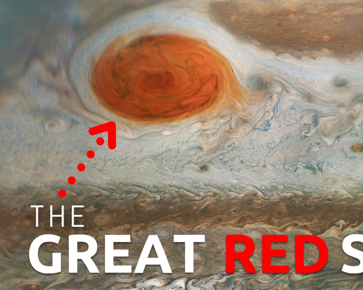 What is the Great Red Spot on Jupiter?