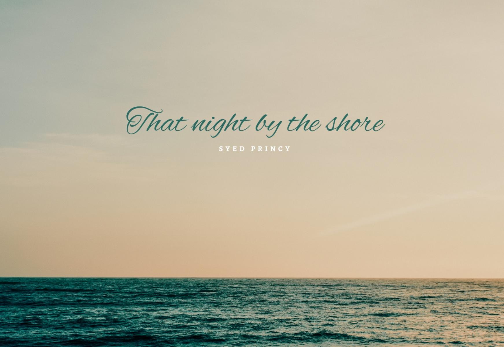 Want To Feel The Ocean? Check Out My Latest Album On Spotify.