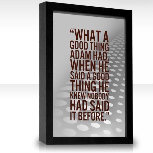 A Good Thing?