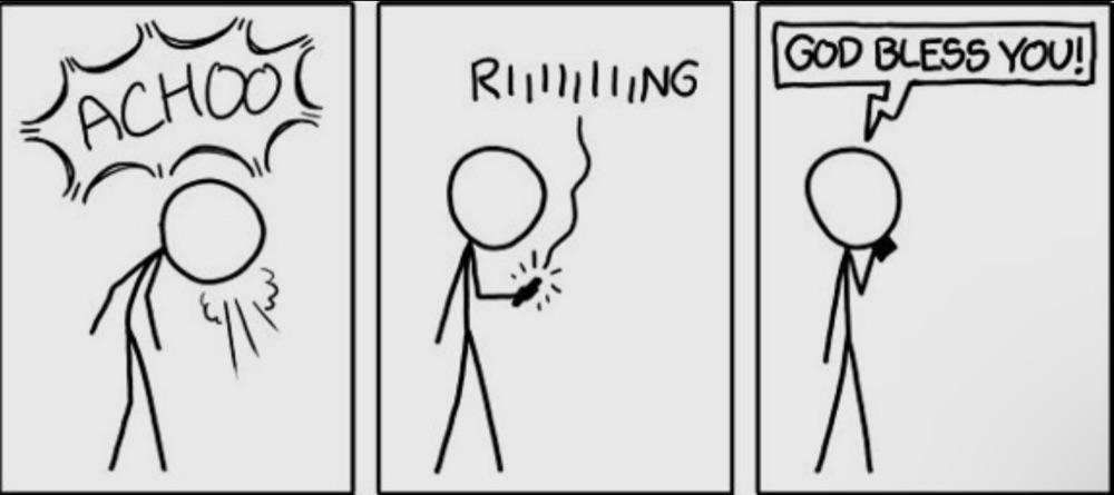 Random Sneeze Call
