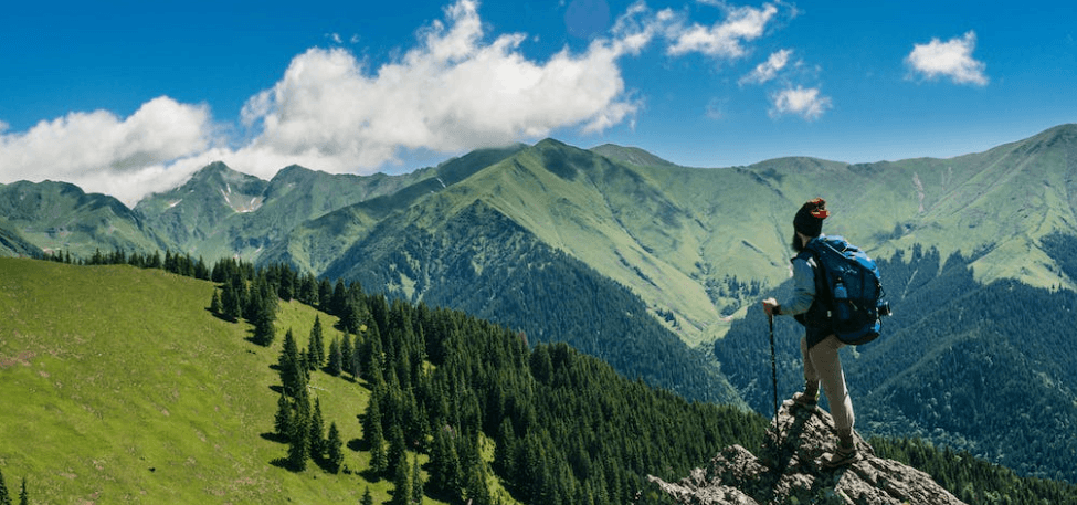 Advantages of exercising outdoors-variety of terrain and landscapes