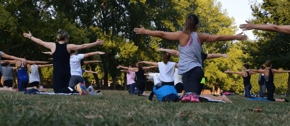 Encouragement to try both indoor and outdoor exercises