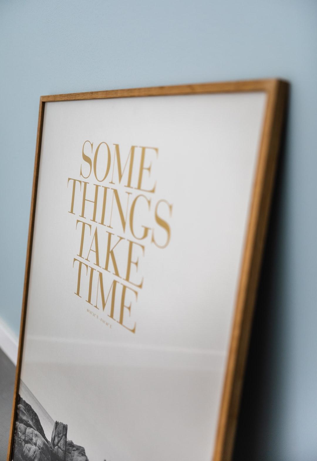 Be Patient