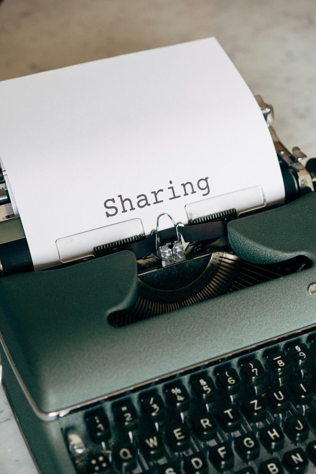 5 – Share your knowledge.