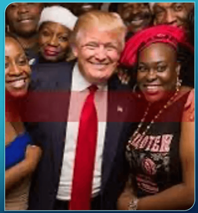 DEEPFAKES OF TRUMP WITH BLACK VOTERS
